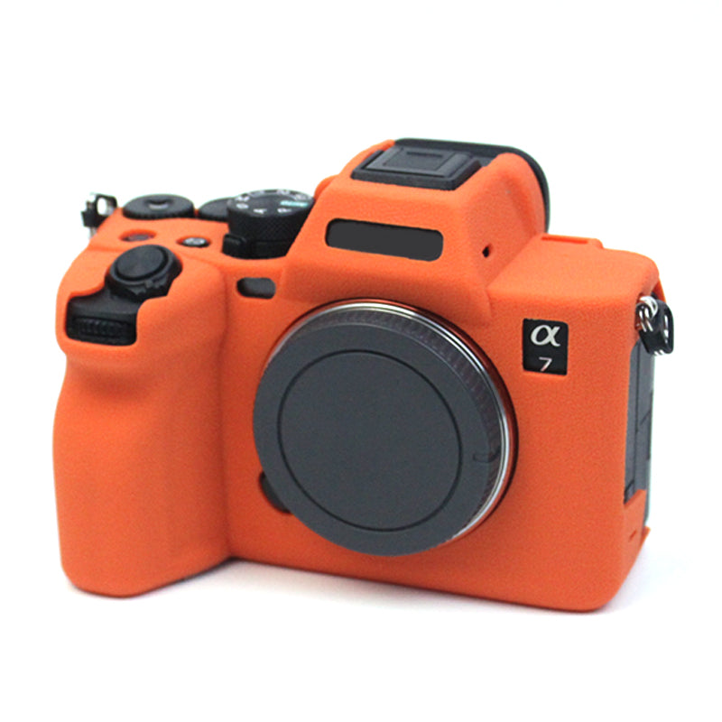 For Sony A7M4 Well-Protective Anti-collision Environmental Friendly Silicone Camera Protective Cover Case