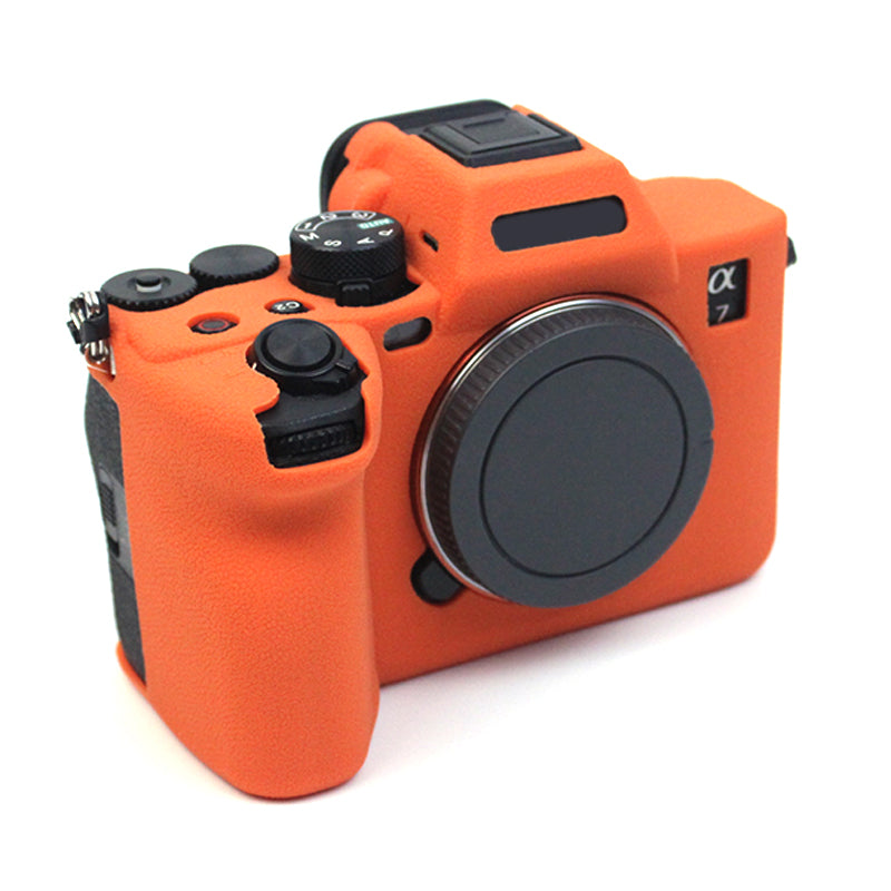 For Sony A7M4 Well-Protective Anti-collision Environmental Friendly Silicone Camera Protective Cover Case