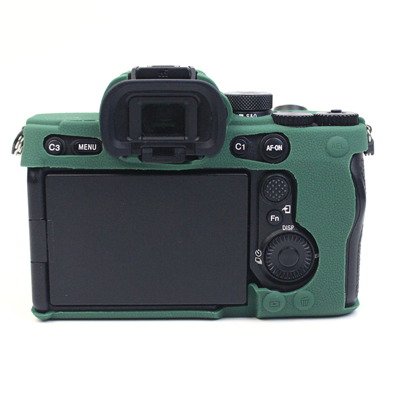 For Sony A7M4 Well-Protective Anti-collision Environmental Friendly Silicone Camera Protective Cover Case