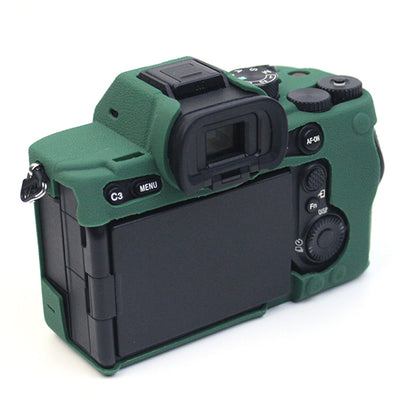 For Sony A7M4 Well-Protective Anti-collision Environmental Friendly Silicone Camera Protective Cover Case