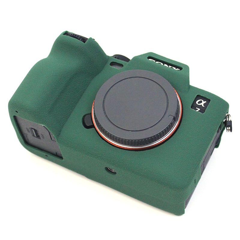 For Sony A7M4 Well-Protective Anti-collision Environmental Friendly Silicone Camera Protective Cover Case