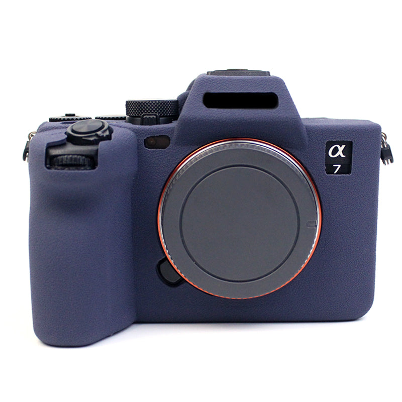 For Sony A7M4 Well-Protective Anti-collision Environmental Friendly Silicone Camera Protective Cover Case