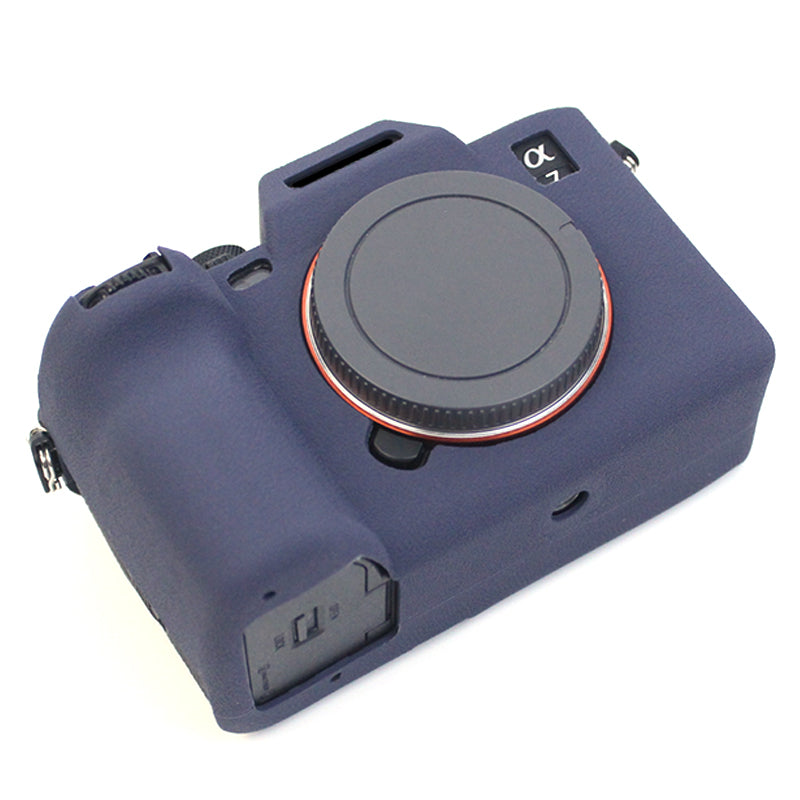 For Sony A7M4 Well-Protective Anti-collision Environmental Friendly Silicone Camera Protective Cover Case