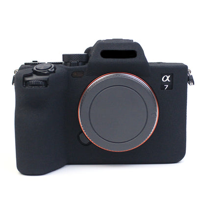 For Sony A7M4 Well-Protective Anti-collision Environmental Friendly Silicone Camera Protective Cover Case