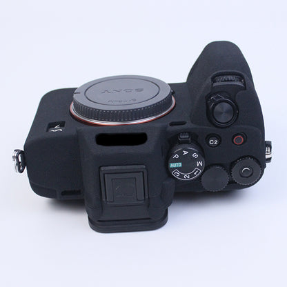 For Sony A7M4 Well-Protective Anti-collision Environmental Friendly Silicone Camera Protective Cover Case