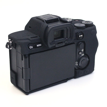 For Sony A7M4 Well-Protective Anti-collision Environmental Friendly Silicone Camera Protective Cover Case