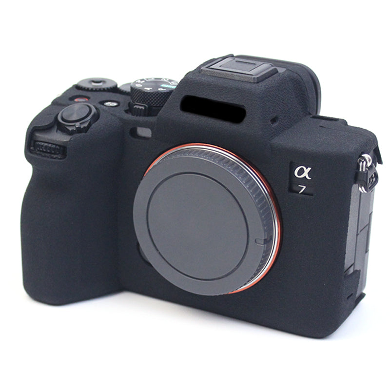 For Sony A7M4 Well-Protective Anti-collision Environmental Friendly Silicone Camera Protective Cover Case