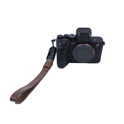 For Fujifilm XT4 XS10 Sony A7M4 A7r3 Quick Release Carrying Rope PU Leather Camera Hanging Strap