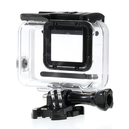 Waterproof Housing Case with Touchable Back Door for GoPro Hero 7 White / Silver