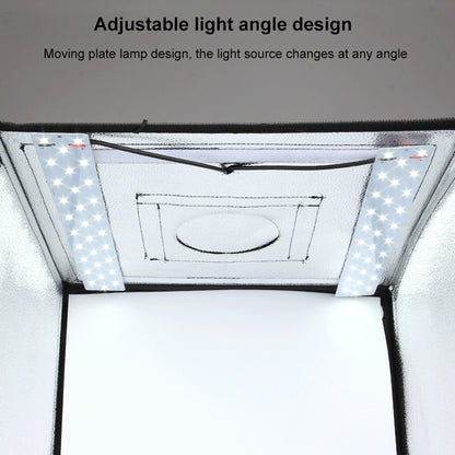 PULUZ PU5040 40CM LED Portable Photo Studio Box Lightbox Photograghy Softbox Studio Shooting Tent Box