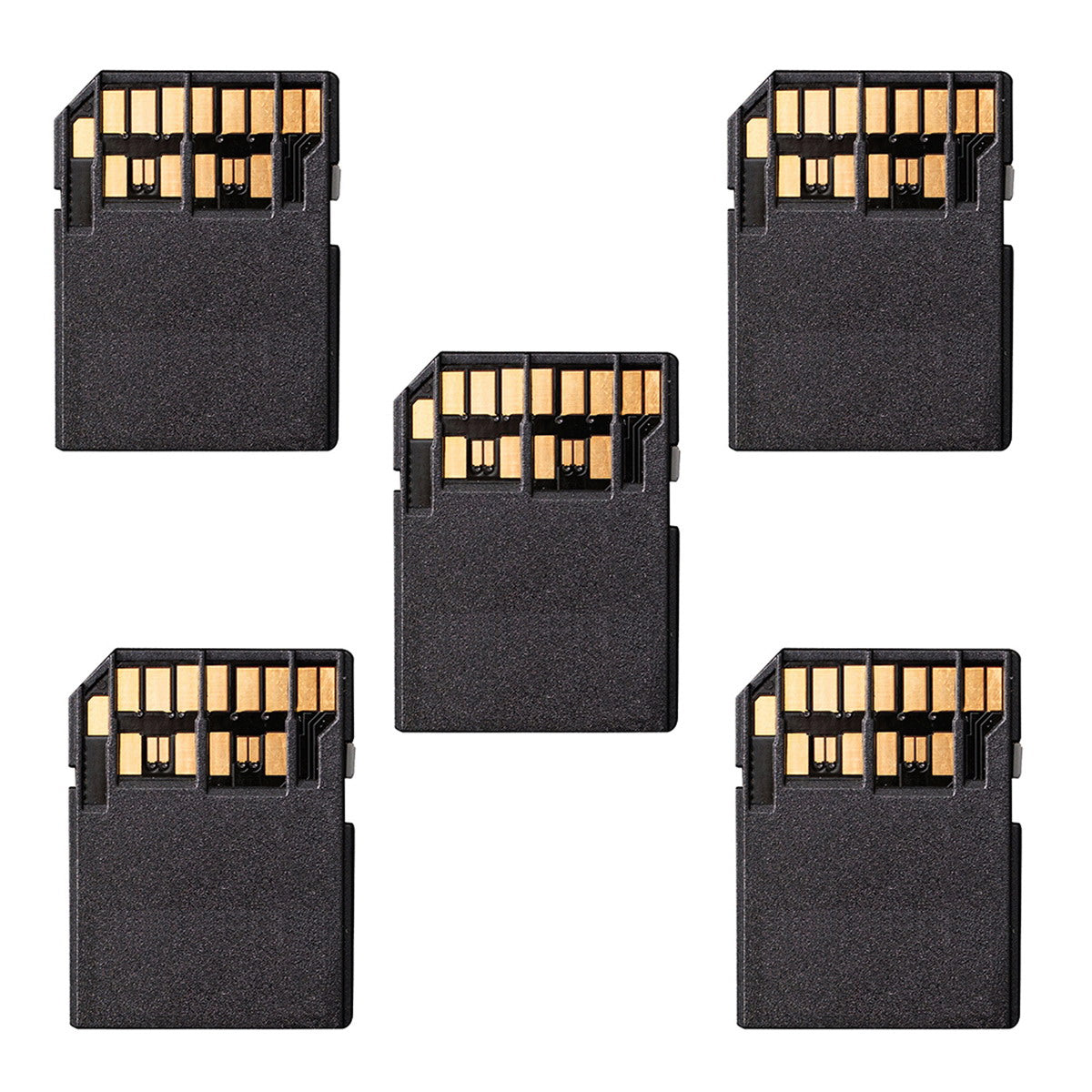 5Pcs/Set UHS-II 4.0 Micro-SD SDHC SDXC TF Card to SD SDHC SDXC Card Adapter Kit