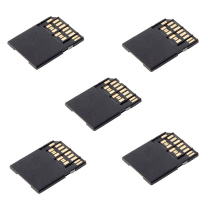 5Pcs/Set UHS-II 4.0 Micro-SD SDHC SDXC TF Card to SD SDHC SDXC Card Adapter Kit