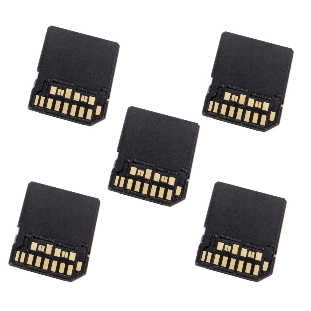 5Pcs/Set UHS-II 4.0 Micro-SD SDHC SDXC TF Card to SD SDHC SDXC Card Adapter Kit