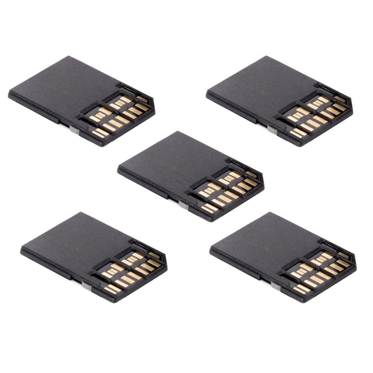 5Pcs/Set UHS-II 4.0 Micro-SD SDHC SDXC TF Card to SD SDHC SDXC Card Adapter Kit