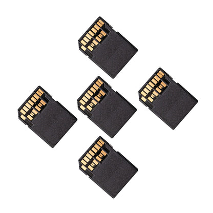 5Pcs/Set UHS-II 4.0 Micro-SD SDHC SDXC TF Card to SD SDHC SDXC Card Adapter Kit