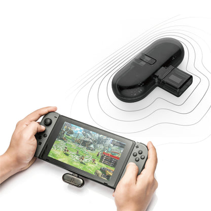 GULIKIT Route+ Wireless Bluetooth Type-C USB Adapter Audio Transmitter for Nintendo Switch Real-time Audio Sync