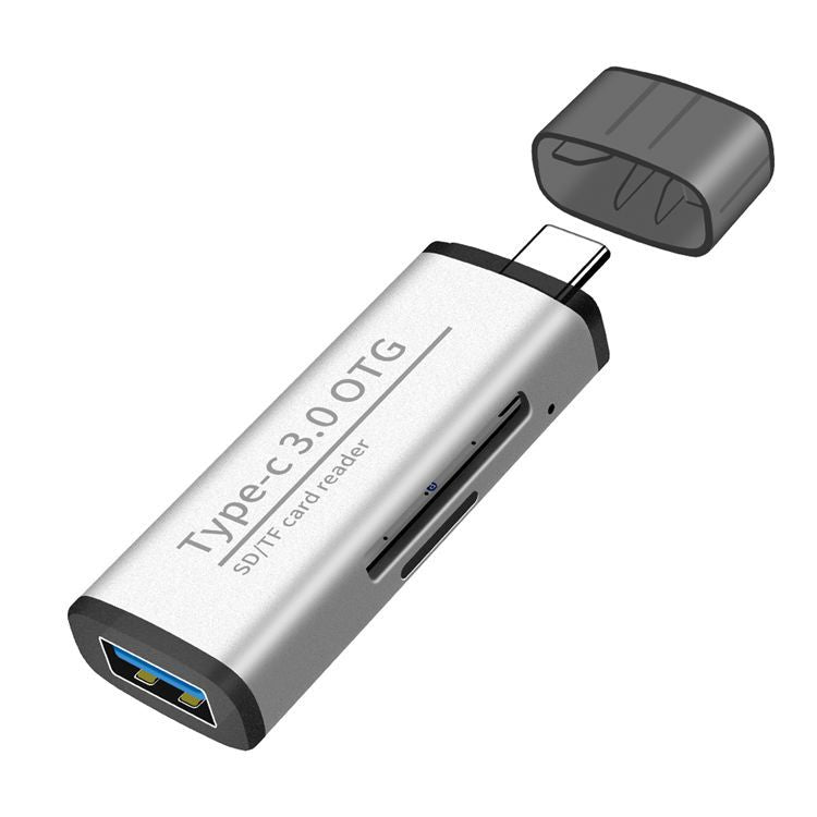 ADS-103 USB 3.0 TF SD Card Reader USB Type-C OTG Adapter