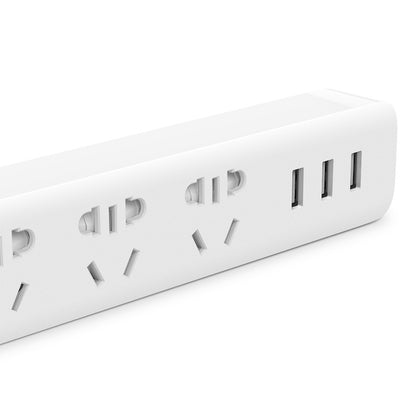 Xiaomi Smart Power Strip 3-USB-Port + 3 International Combination Power Jacks Plug Charger Adapter