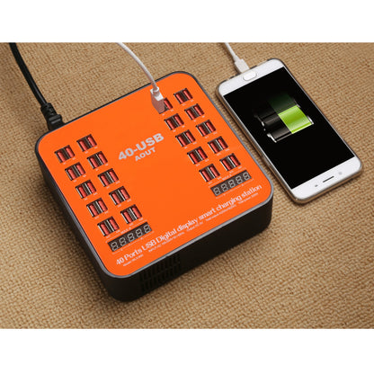 840 40 Ports USB Charger 5V Digital Display Intelligent Charging Station