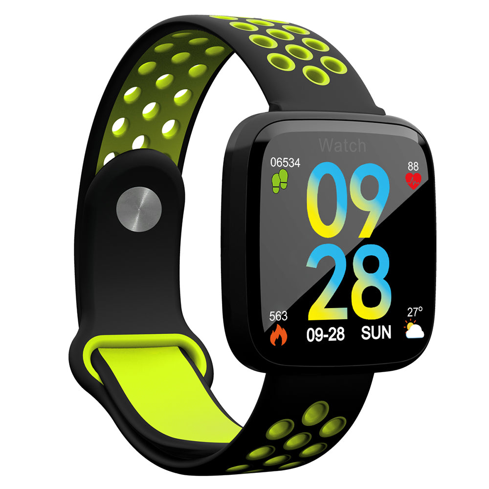 F15 1.3 inch TFT Colorful Display Bluetooth Sleeping Heart Rate Blood Oxygen Monitor Smart Wristband