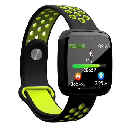 F15 1.3 inch TFT Colorful Display Bluetooth Sleeping Heart Rate Blood Oxygen Monitor Smart Wristband