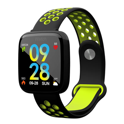 F15 1.3 inch TFT Colorful Display Bluetooth Sleeping Heart Rate Blood Oxygen Monitor Smart Wristband