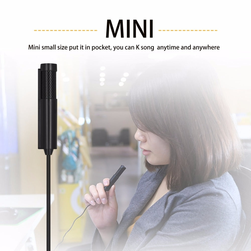 YANMAI SF-555B USB Mini Computer Microphone PC Mic for Audio Sound Recording, Video Conference, Speech