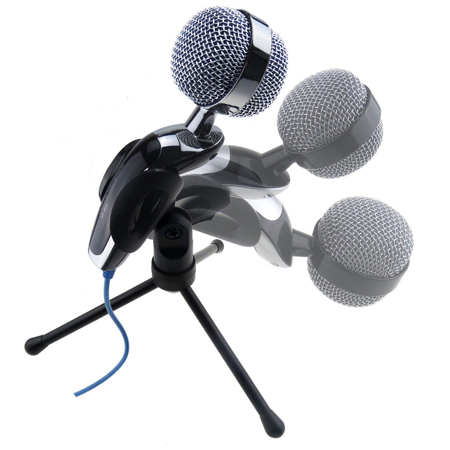 YANMAI SF-922B USB Desktop Microphone with Tripod Stand for Sound Recording, Video Conference, Chatting, Singing