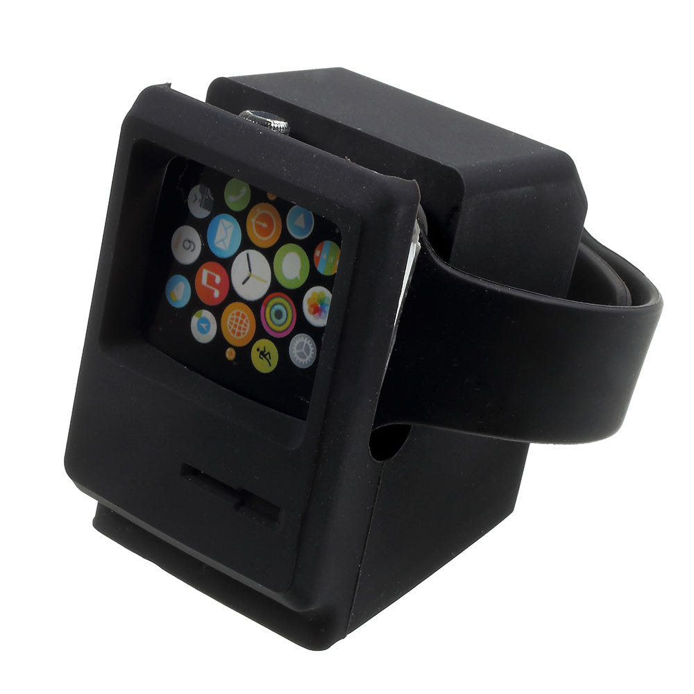 Silicone Desktop Mount Charging Stand for Apple Watch