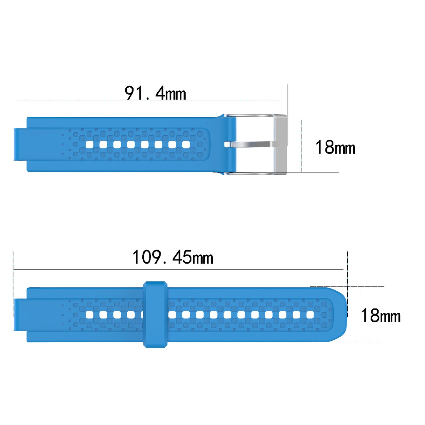 Women Silicone Sports Watch Strap with Installation Tools for Garmin Forerunner 25