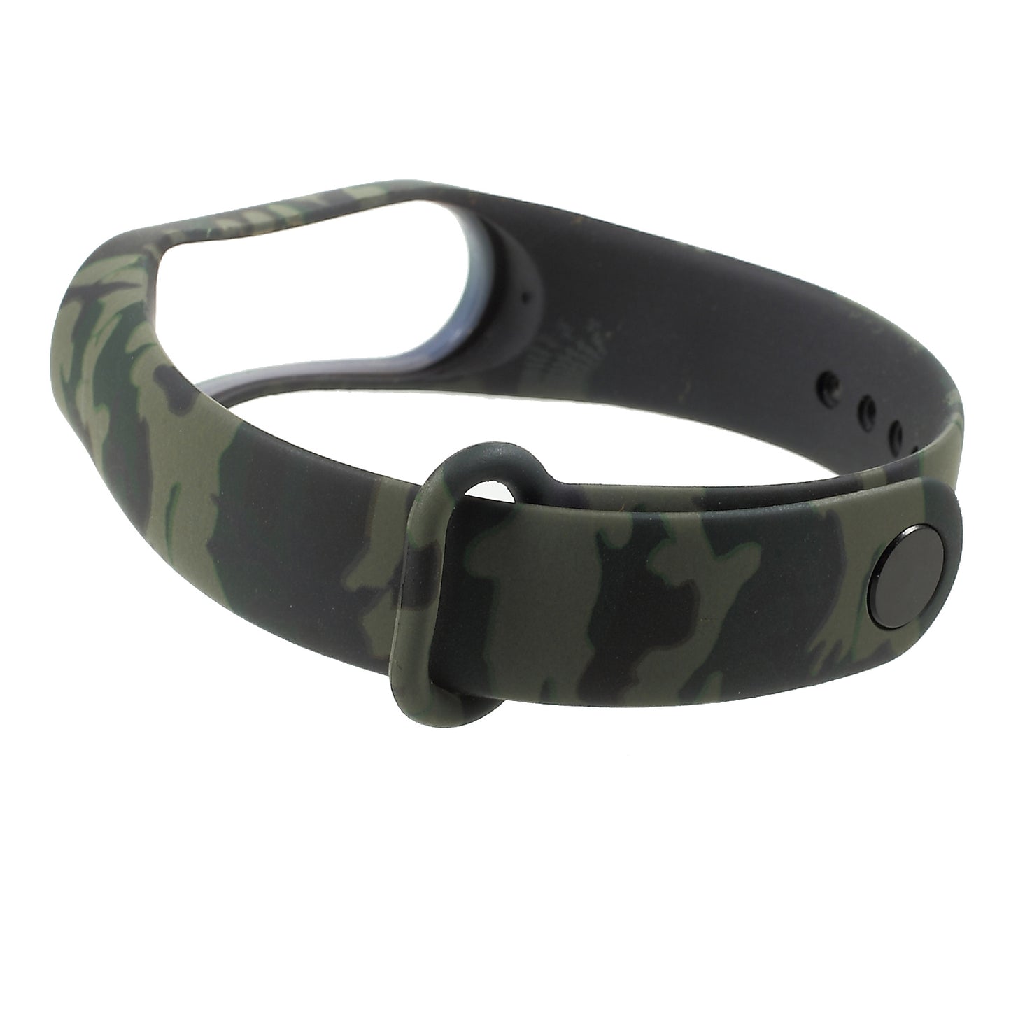 Camouflage Soft Silicone Watch Strap Band for Xiaomi Mi Band 3