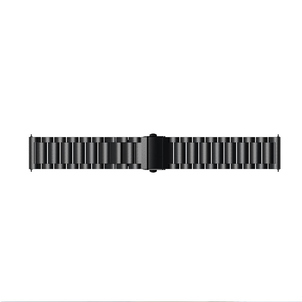 For Samsung Galaxy Watch 46mm Stainless Steel Three-bead Watch Band Wrist Strap 22mm