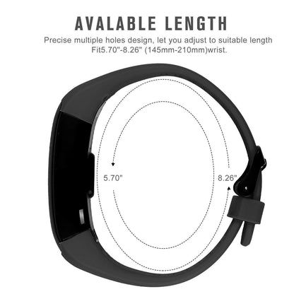 Soft Flexible Silicone Watch Band for Garmin Vivosmart HR