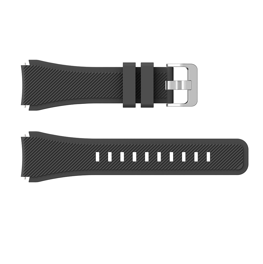 22mm Silicone Wrist Strap Pin Buckle Sports Watch Band Replacement for Huawei Watch GT