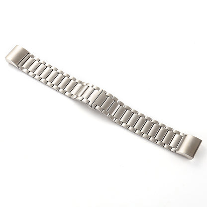 Three Beads Stainless Steel Watch Band Strap for Fitbit Charge 2