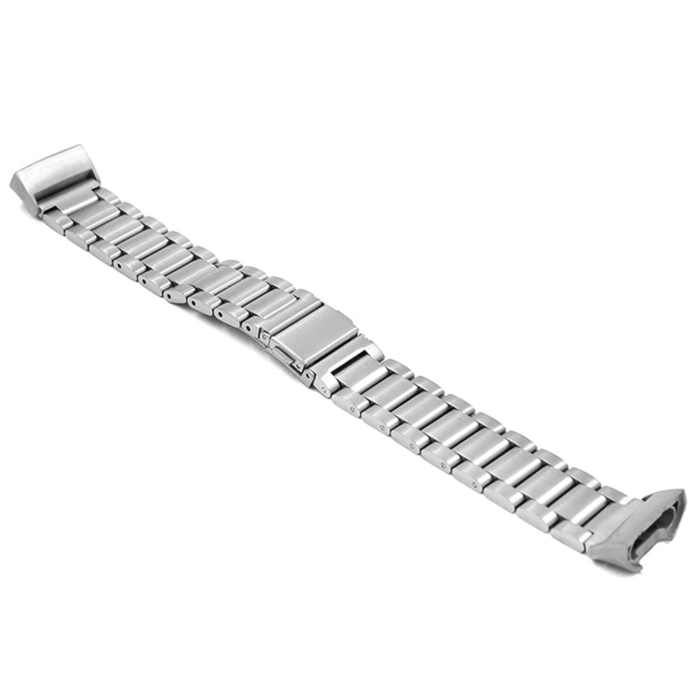 Three Beads Stainless Steel Watch Band Strap for Fitbit Charge 3