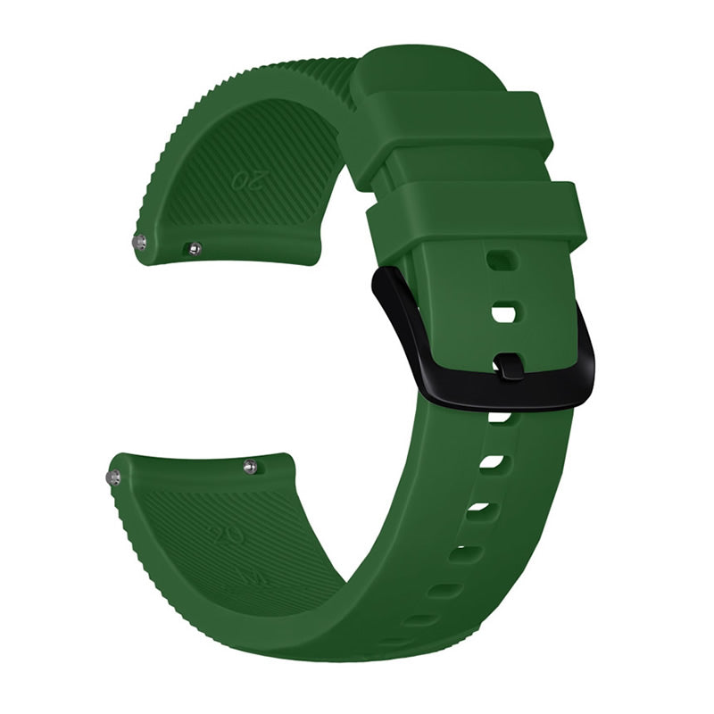 20mm Twill Texture Silicone Smart Watch Strap for GarminMove Luxe/Move Style/Move 3/Move Venu