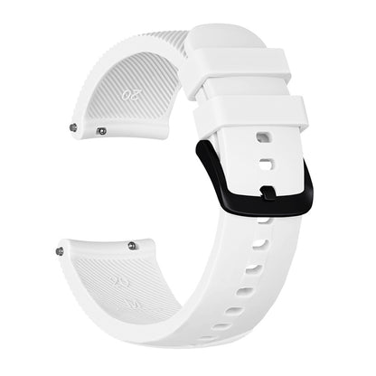 20mm Twill Texture Silicone Smart Watch Strap for GarminMove Luxe/Move Style/Move 3/Move Venu