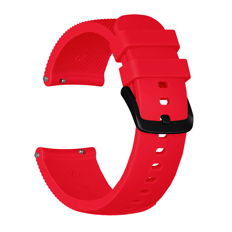 20mm Twill Texture Silicone Smart Watch Strap for GarminMove Luxe/Move Style/Move 3/Move Venu