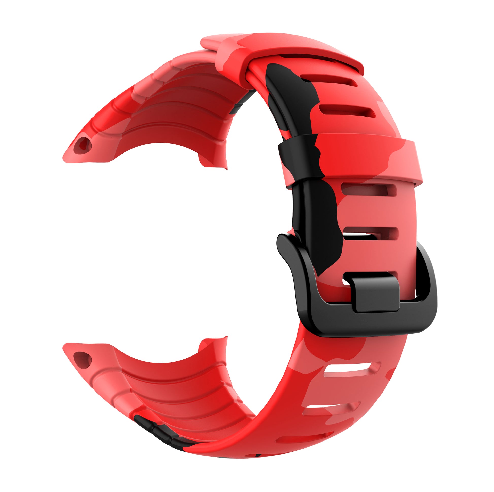 Camouflage Silicone Smart Watch Band for Suunto Core