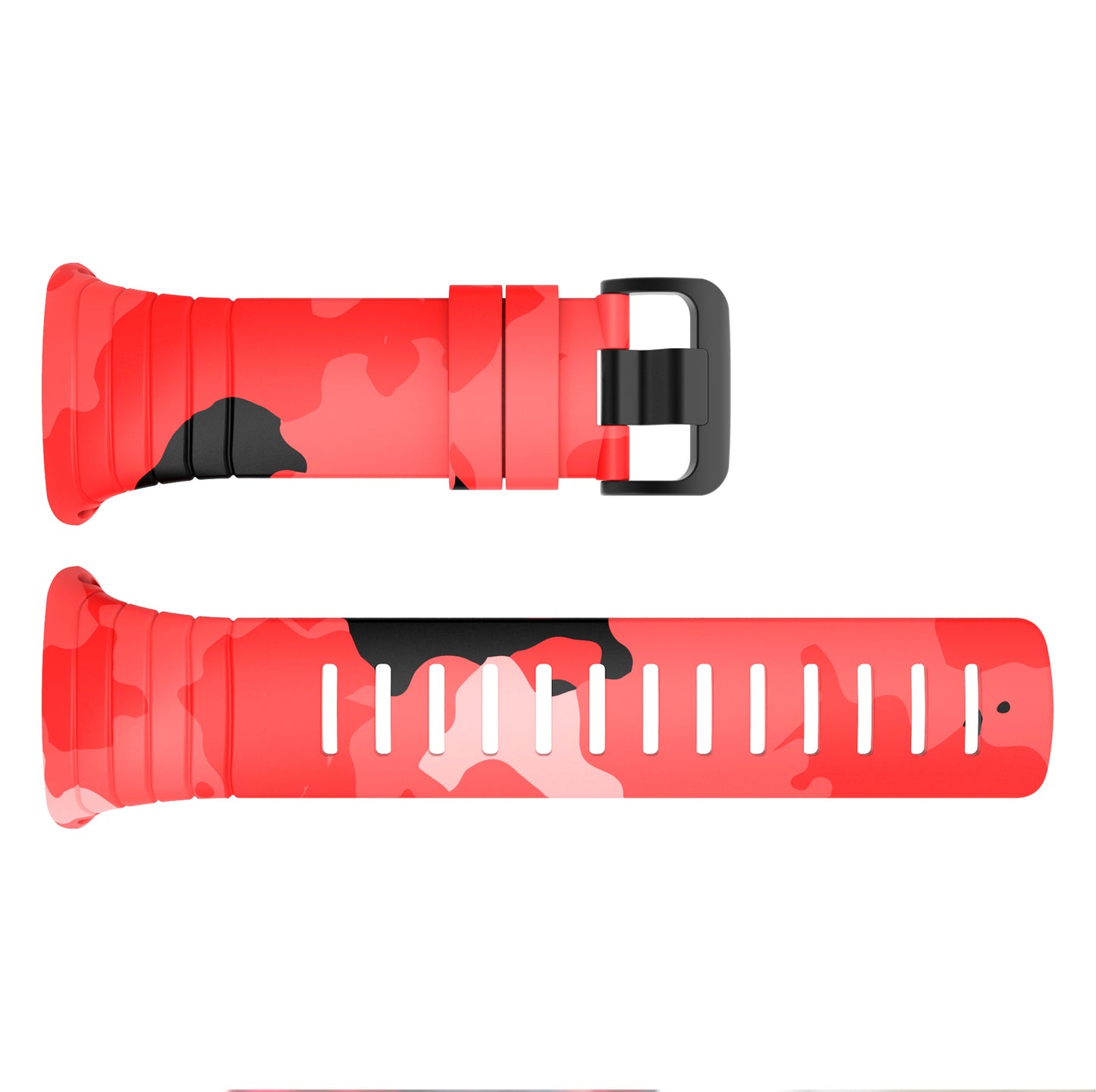 Camouflage Silicone Smart Watch Band for Suunto Core