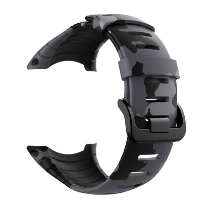 Camouflage Silicone Smart Watch Band for Suunto Core