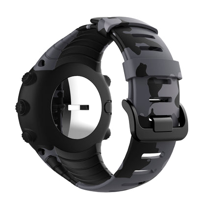 Camouflage Silicone Smart Watch Band for Suunto Core