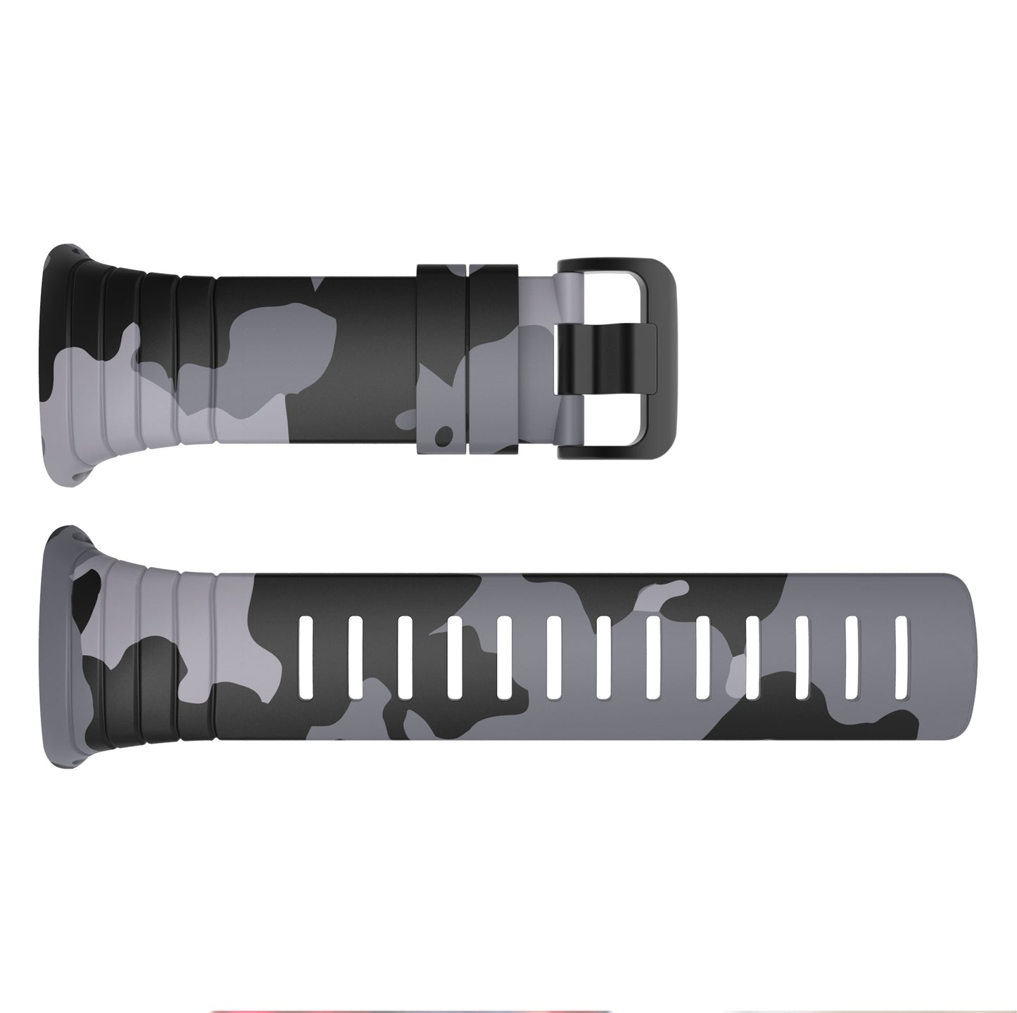 Camouflage Silicone Smart Watch Band for Suunto Core