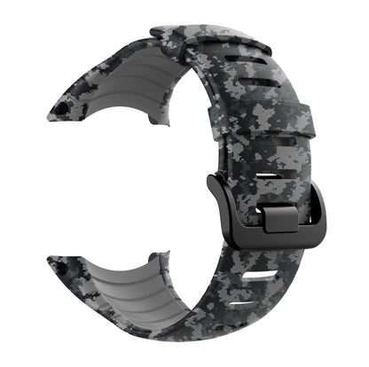 Camouflage Silicone Smart Watch Band for Suunto Core