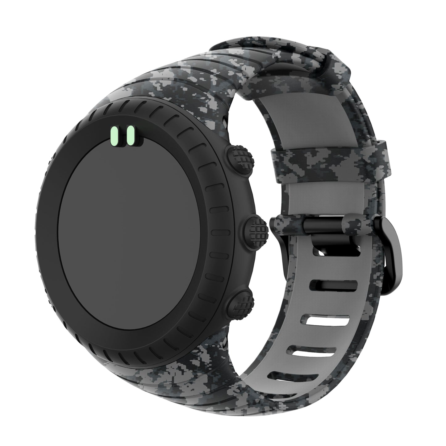 Camouflage Silicone Smart Watch Band for Suunto Core