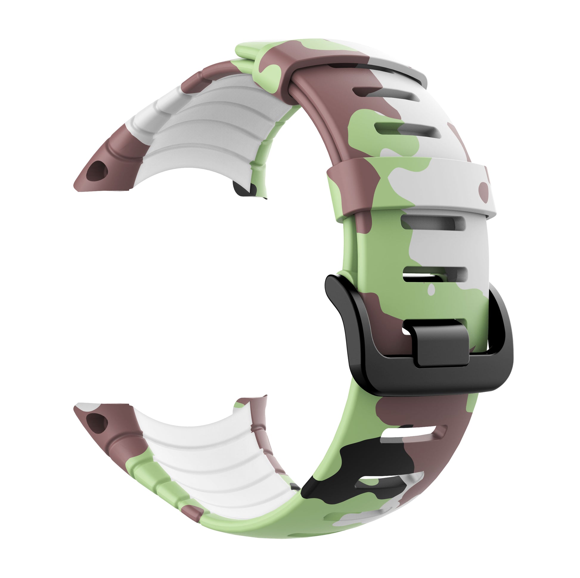 Camouflage Silicone Smart Watch Band for Suunto Core