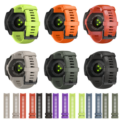 22mm Silicone Wrist Strap Replacement for Garmin Instinct