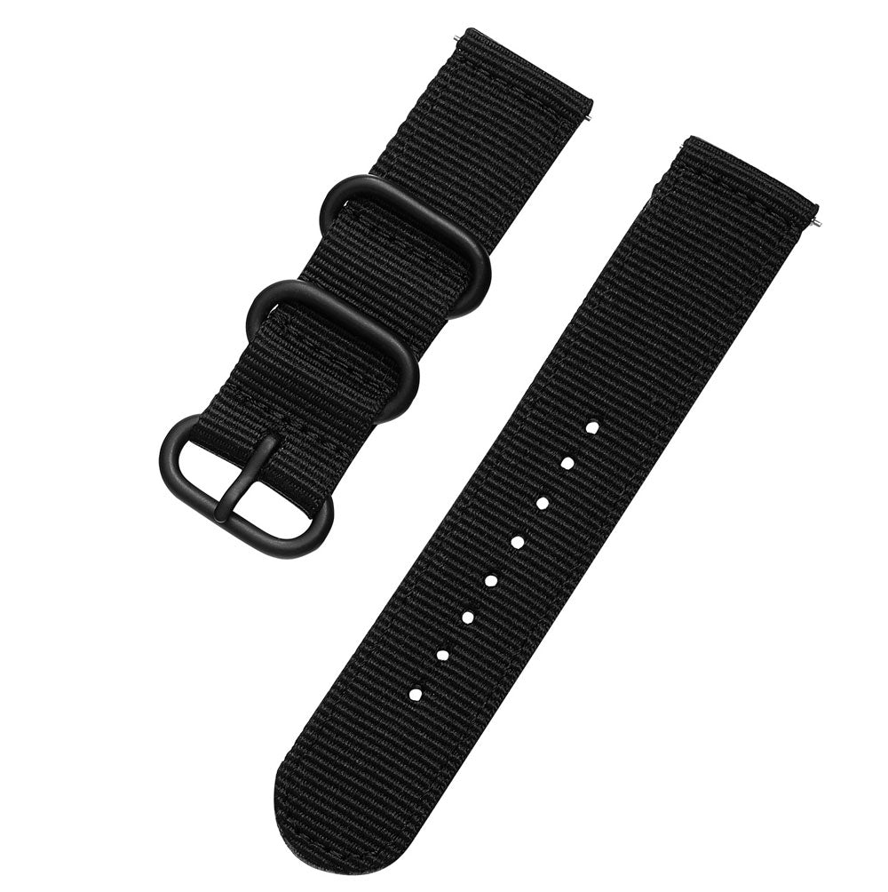 20mm Nylon Watch Band Strap 20mm for Samsung Galaxy Watch4 Classic 46mm 42mm/Watch4 44mm 40mm/Watch Active 2/Huawei Watch GT 42mm