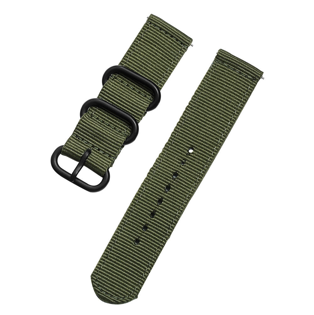 20mm Nylon Watch Band Strap 20mm for Samsung Galaxy Watch4 Classic 46mm 42mm/Watch4 44mm 40mm/Watch Active 2/Huawei Watch GT 42mm